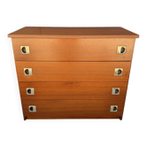Commode style scandinave teck années 60