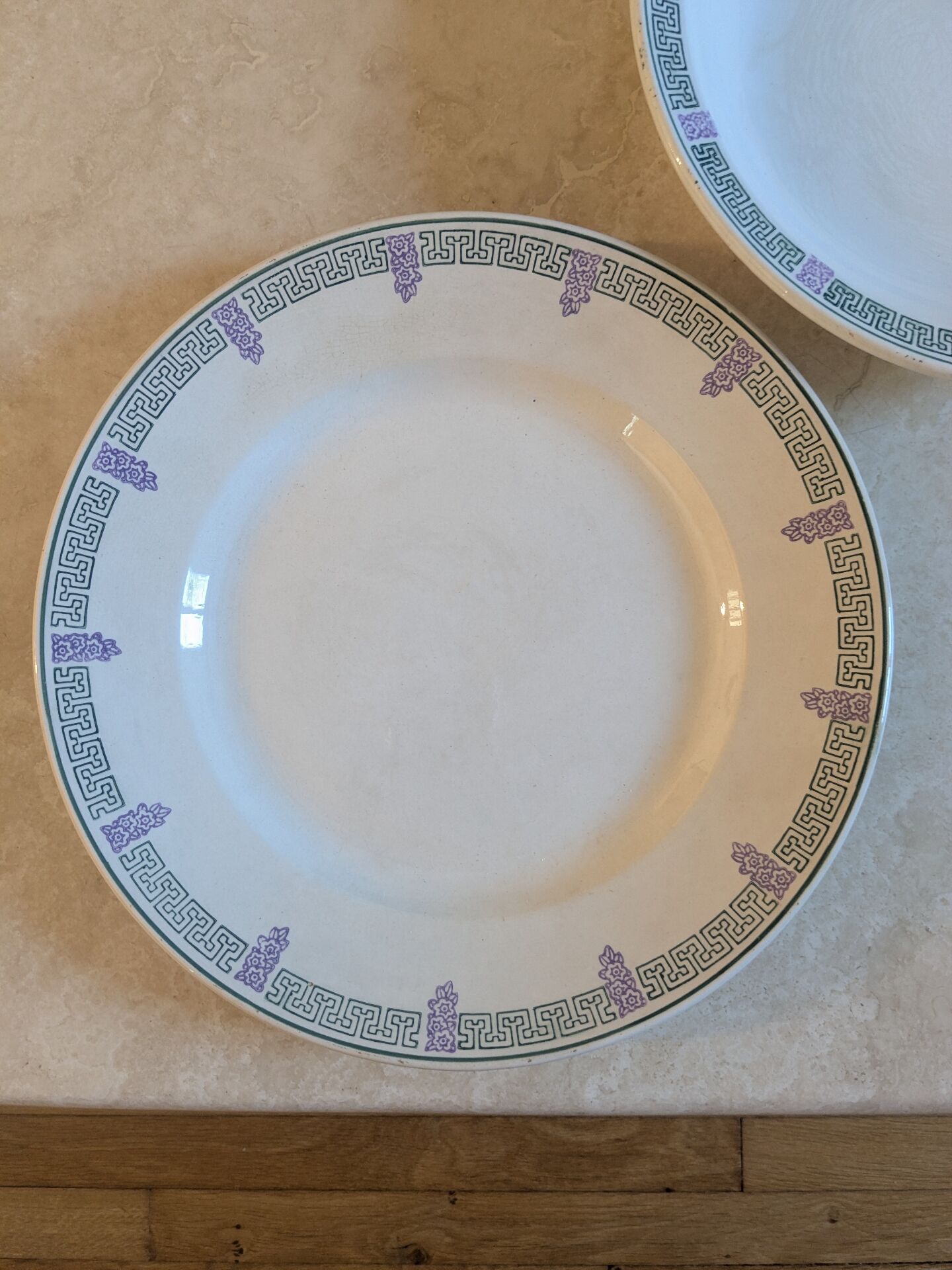 Two Longwy Janina serving dishes