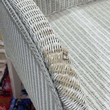 Pair of lloyd loom armchairs by vincent sheppard - work from the 2000s