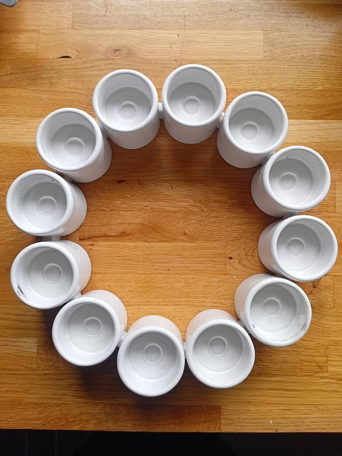 Set of 12 Vintage Candle Holders
