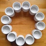 Set of 12 Vintage Candle Holders