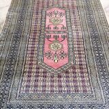 Old oriental carpet. Pakistan  140 x 71 cm