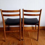 Five vintage Scandinavian chairs 1970