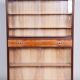 Art Deco Bookcase in Ash and Mahogany, Czech, 1940s