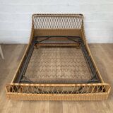 Rattan bed 60s