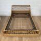 Rattan bed 60s