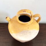 Yellow glazed jug