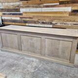 Old oak shop counter