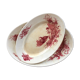 Duo oval dishes Terre de fer