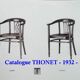 THONET armchair N°A969 F, circa 1930, leather saddle - Art deco