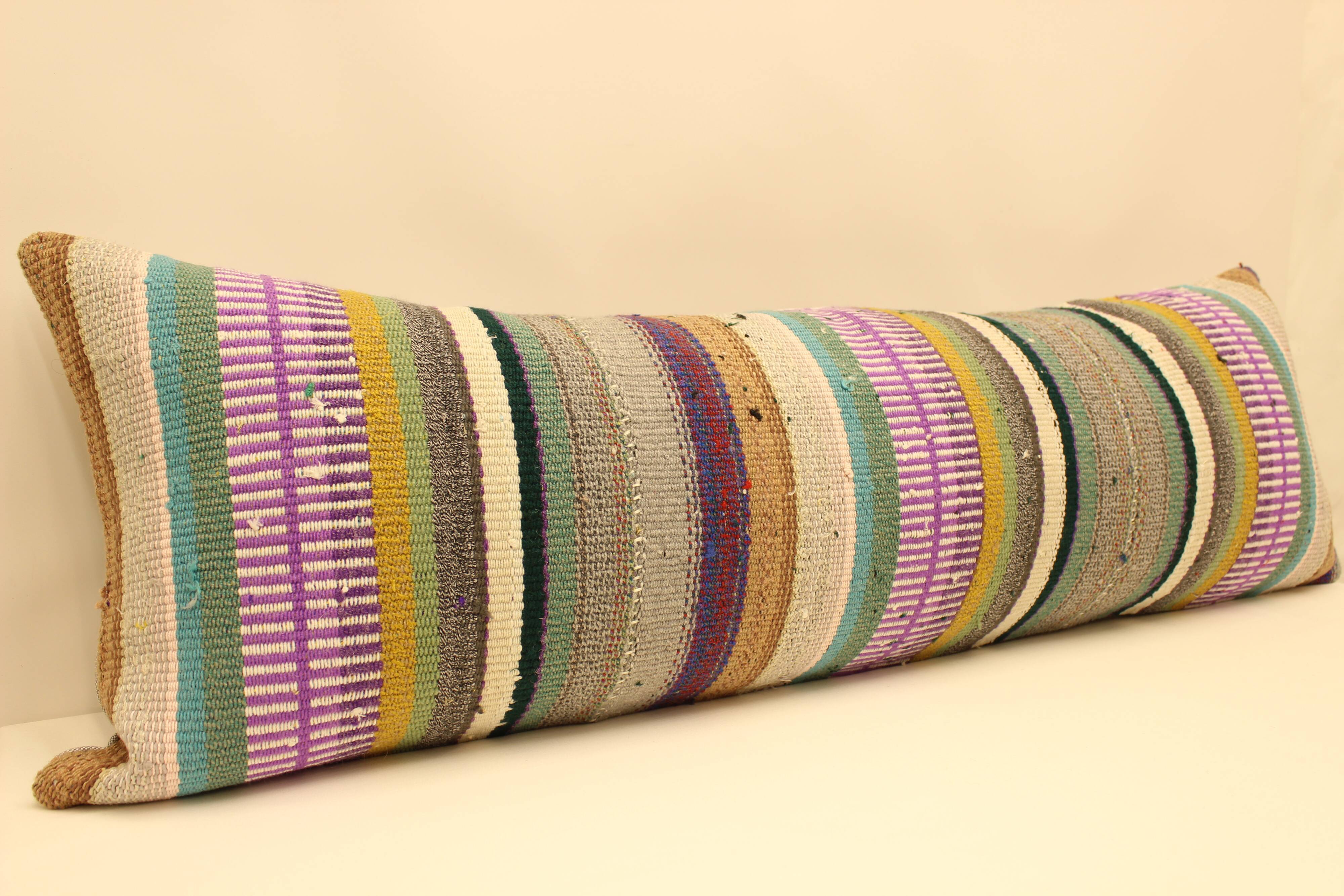 Coussin kilim turc, 40x120 cm