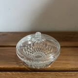 Set of 4 glass candy jars