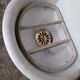 Fontaine à eau , évier lavabo fonte émaillée, ep 1950