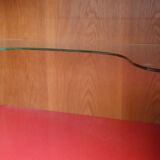 Bar work French formica red-pink and oak circa 40 Francisque Chaleyssin