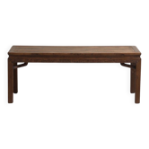Table, banc ancien en bois de pin – Chine, circa 1900