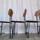 Set of 7 vintage school chairs by stol kamnik / 1970s yugoslavia / mid-cent