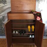 Vintage shoe cabinet