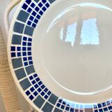 Leon round service plate, Badonviller