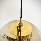 Suspension en verre « Wave », « Anémone » par Peill & Putzler