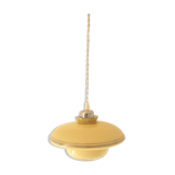1960 Czechoslovakian glass pendant light