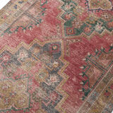 4x9 traditional hand-made vintage rug 284x134cm