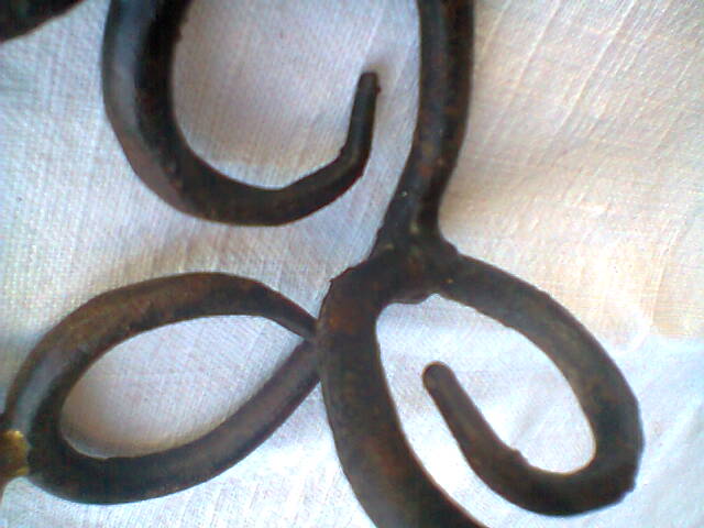 Old candlestick to suspend