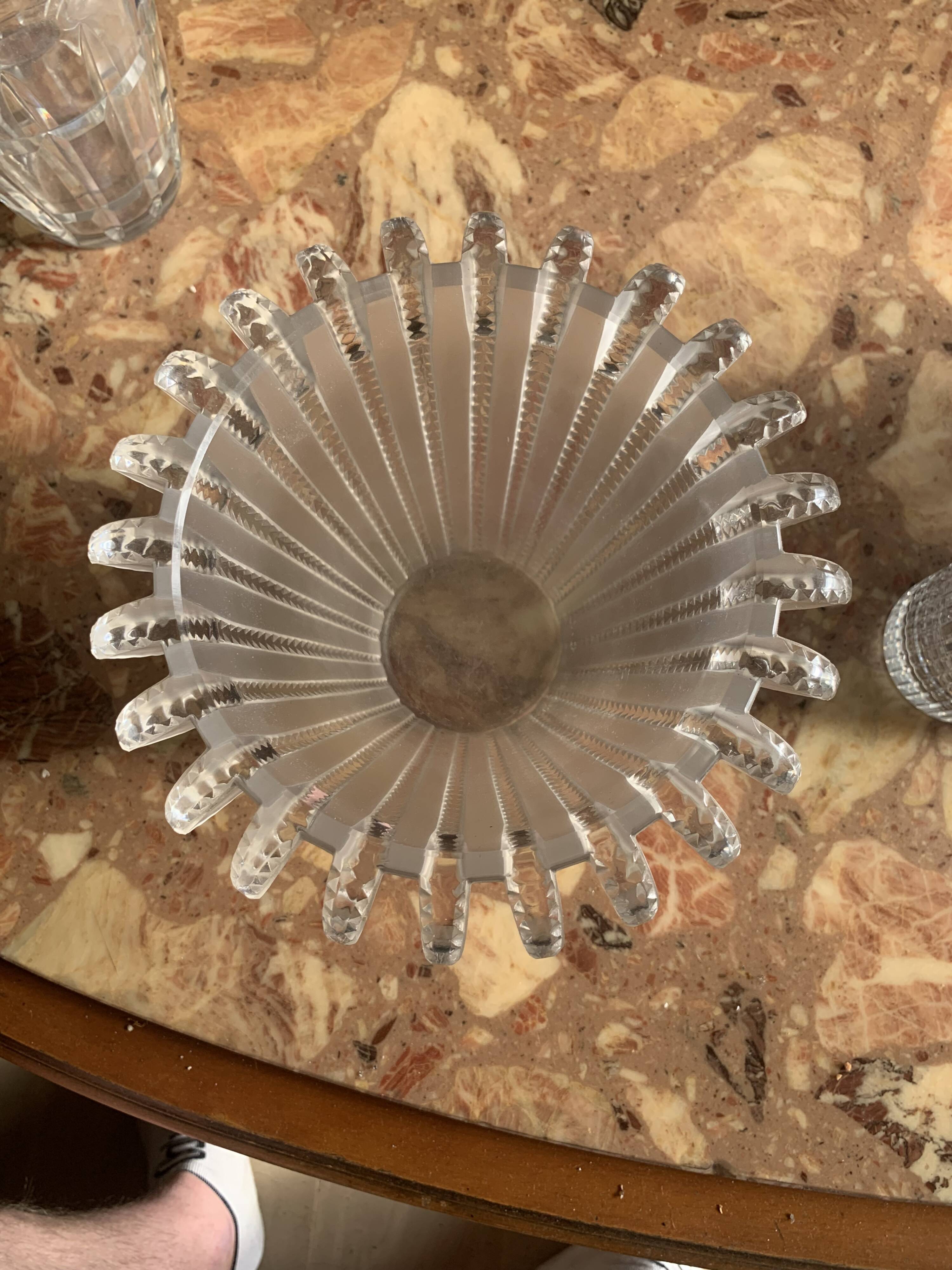 Vase René Lalique model Royat