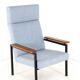 Gijs van der Sluis armchair no. 30 men's model - dutch mid century design