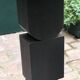 Sellette - Table d'appoint en bois teinté noir