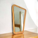 Vintage asymmetrical mirror from the 50s