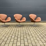 2x Fritz Hansen Swan chair by Arne Jacobsen, NEW condition!!