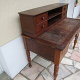 Old wooden desk