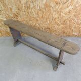 old farm bench