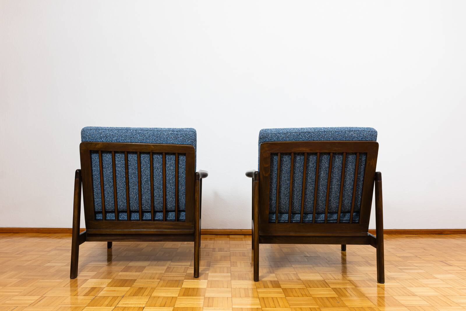 Pair of mid century armchairs "b7522 " by Zenon Bączyk,  Poland, 1960's