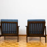 Pair of mid century armchairs "b7522 " by Zenon Bączyk,  Poland, 1960's
