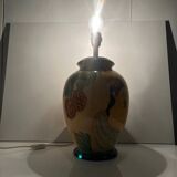 Large ceramic table lamp signed L. Drimmer – 1950s/60s