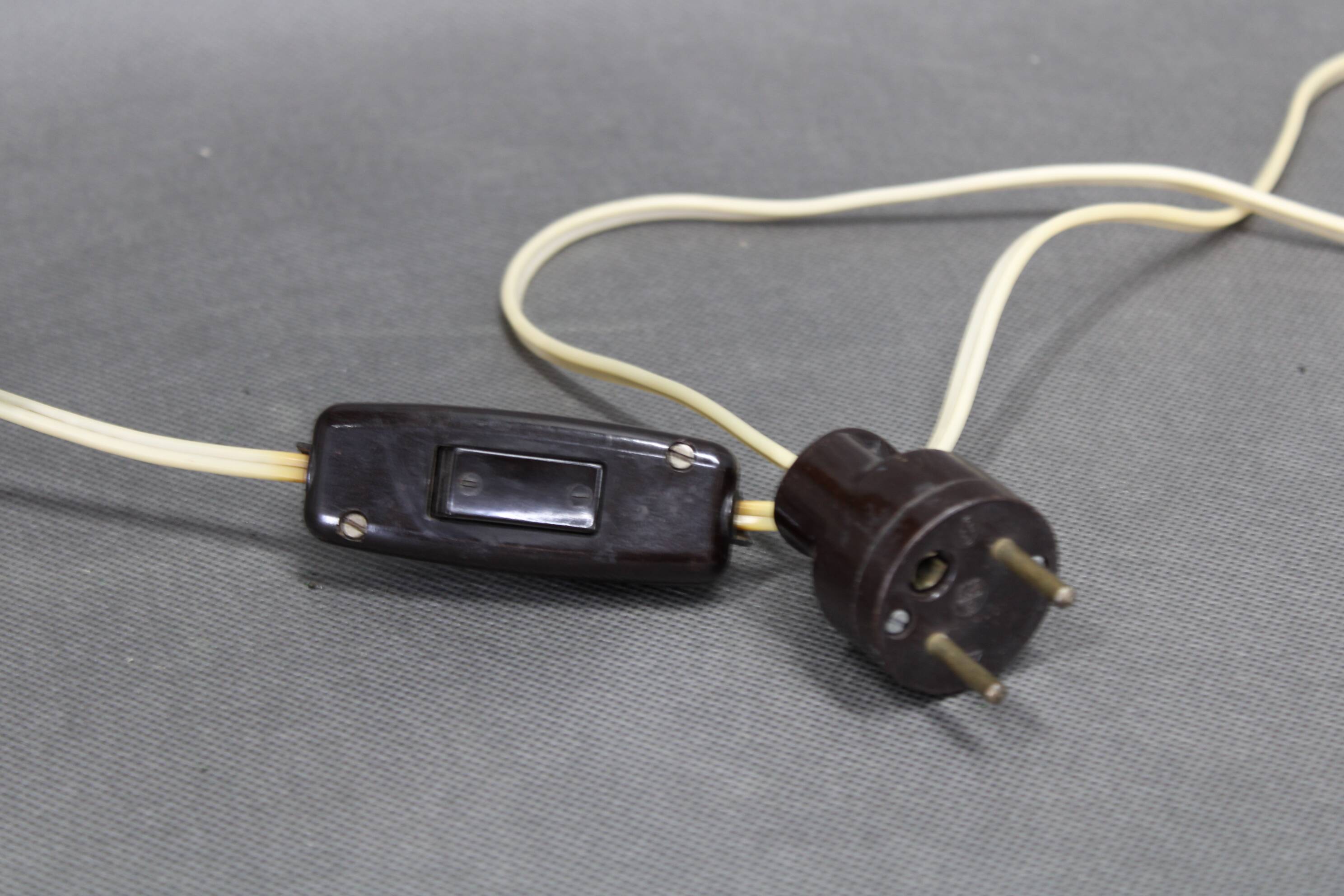 1960s Wooden Table Lamp, Czechoslovakia