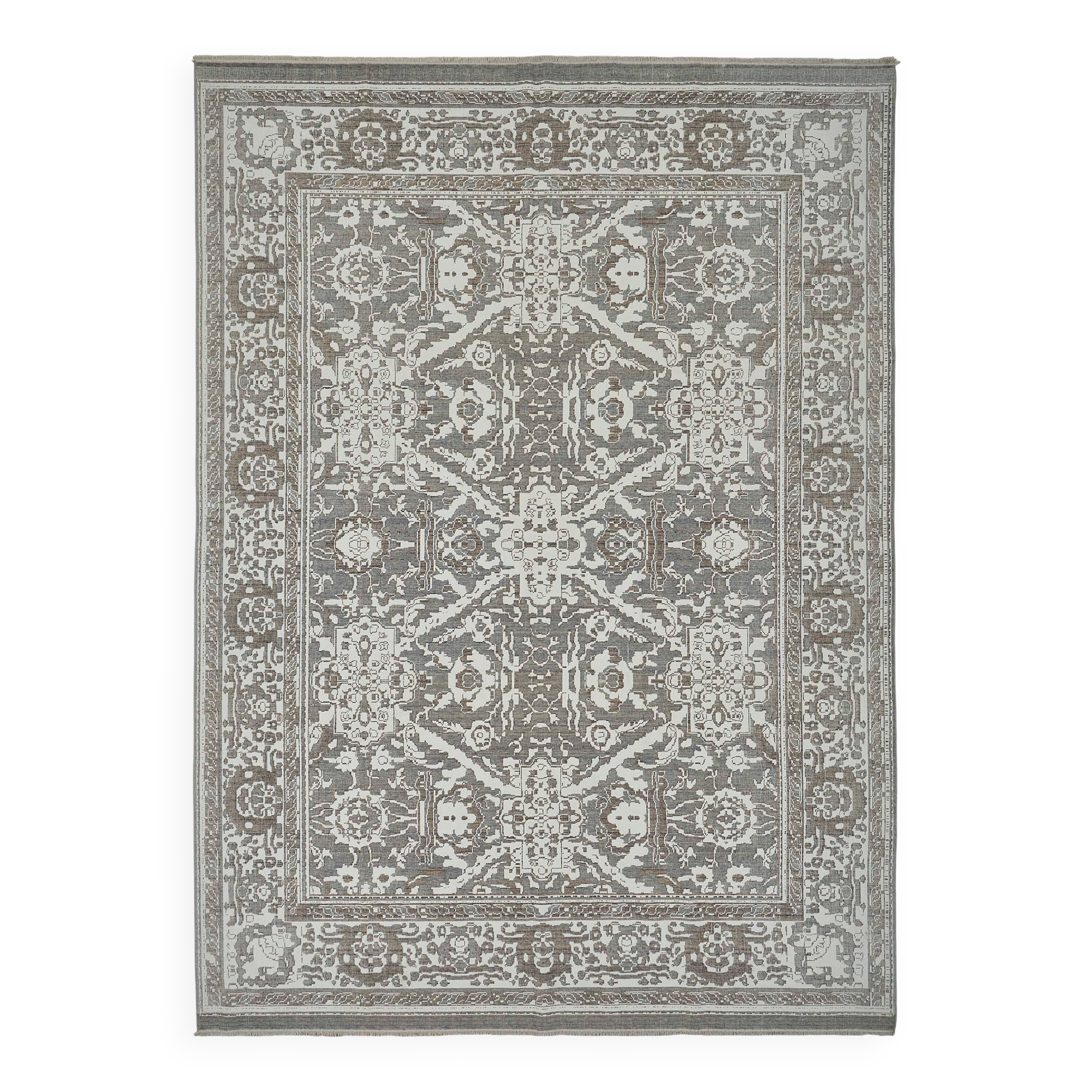 Turkish Handcrafted Loom Oushak Rug 281 cm x 398 cm