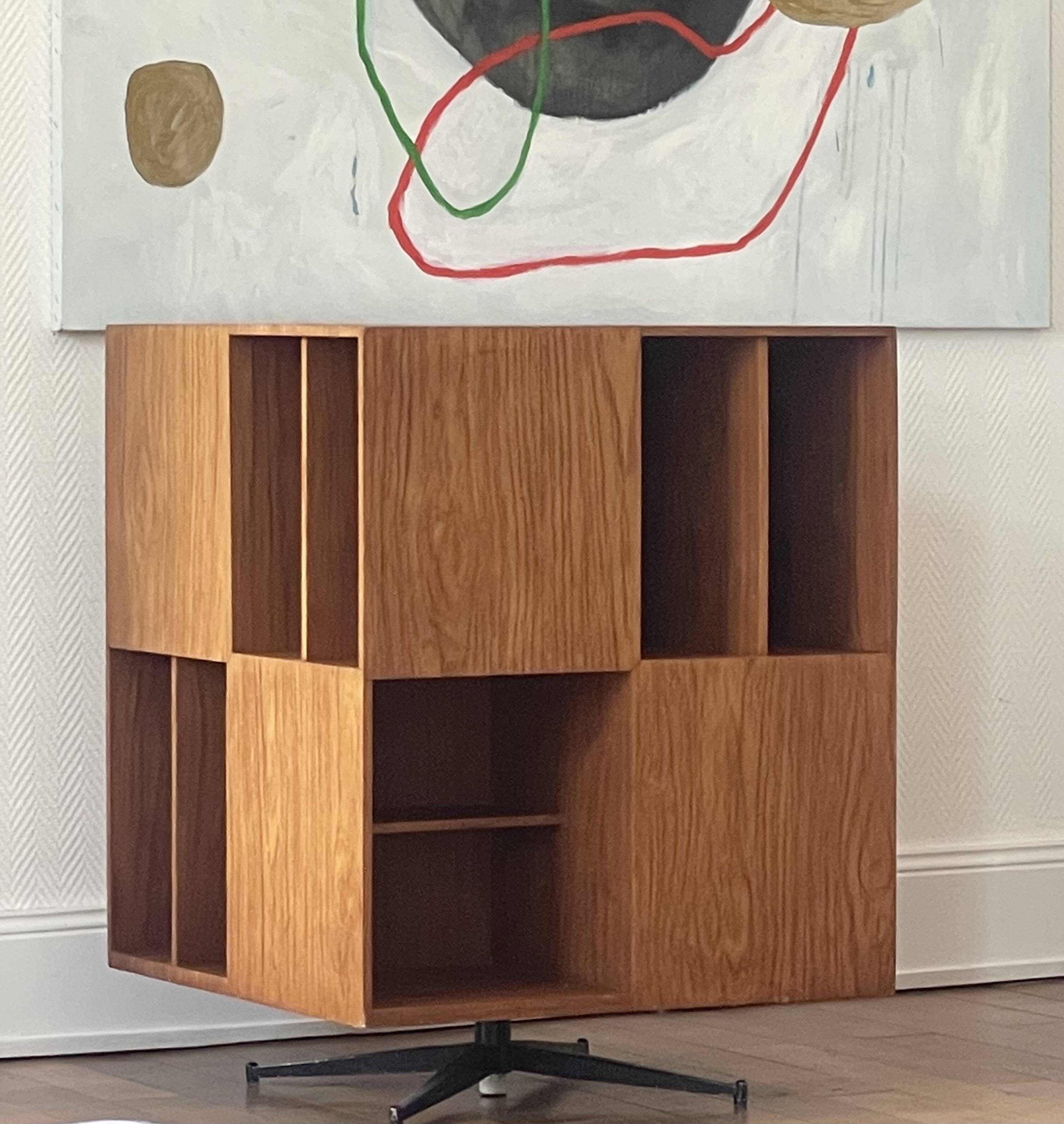 Cube bookcase, 1960s