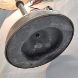 Brass hat lamp with 3 cabochons called "Parisian"