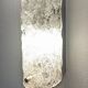 Brutalist wall light in frosted glass by Hillebrand Leuchten, Germany 1960.