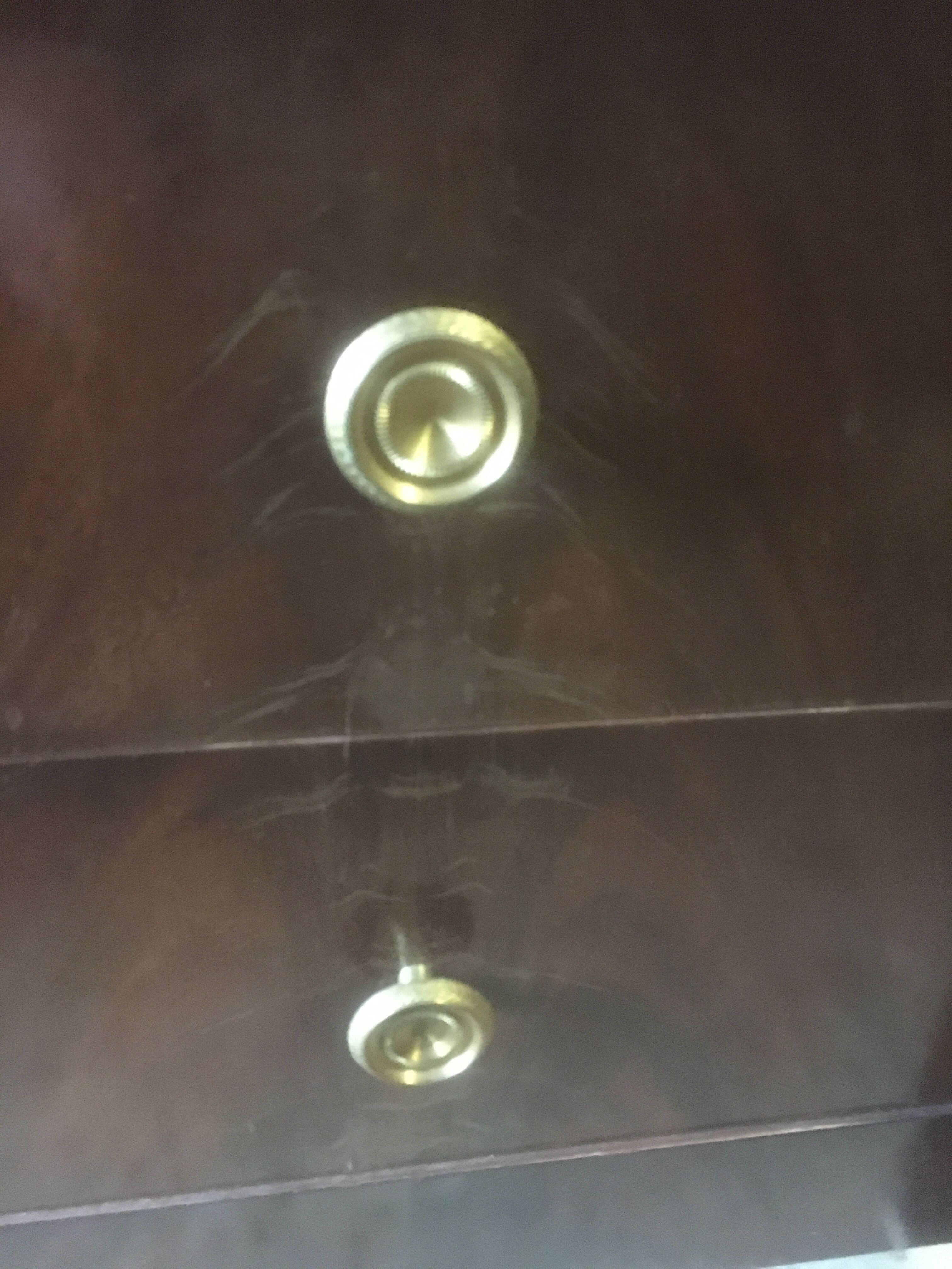 Commode style empire en palissandre