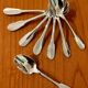 Christofle cluny 8 mocha spoons 10 cm excellent condition