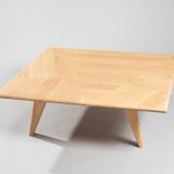 Solid oak coffee table
