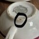 Vintage cup and saucer set Moulin des Loups Orchies