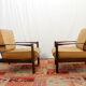 Pair of scandinavian style armchairs, 1980´s