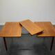 Palisander dining table denmark 1960s extendable mcm