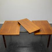 Palisander dining table denmark 1960s extendable mcm
