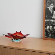 Platter, Murano glass, Italian design, 1970s, production: Italy