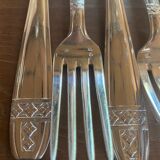 Art Deco cutlery housewife 12 people